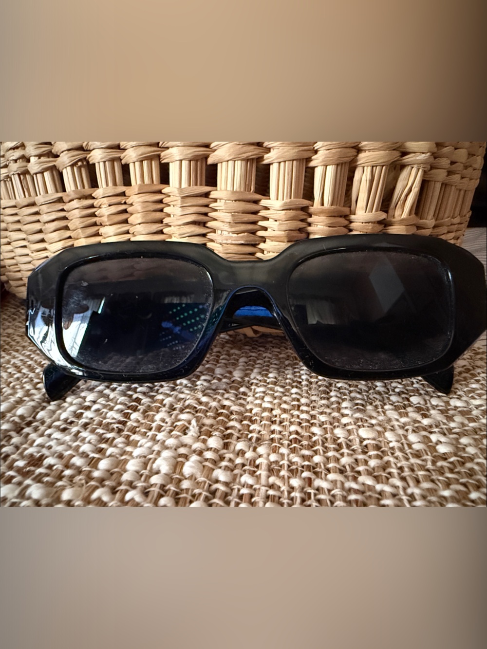 Black Polarized Sunglasses  - Classic Full Frame